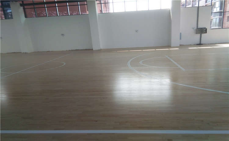 宁夏企口篮球场地板工厂