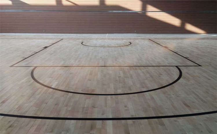 长春企口篮球场地板每平米价格