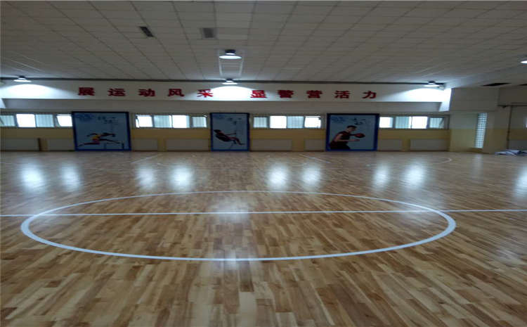 石家庄篮球场地板施工方案