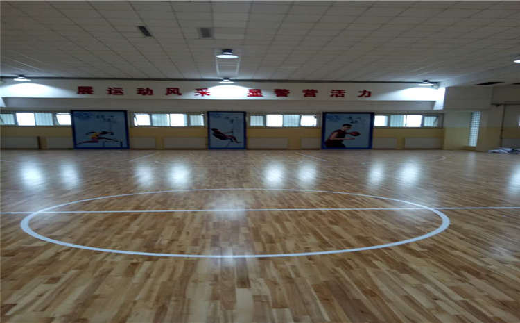 石家莊籃球場地板施工方案