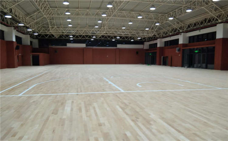 蘭州專業籃球場地板施工技術