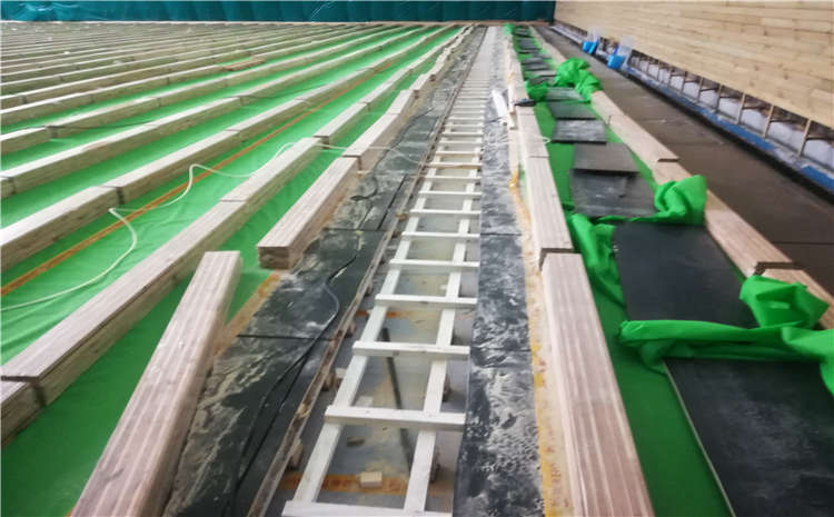 安徽体育场运动木地板定制