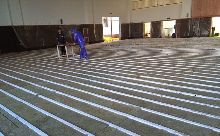 廣東專用籃球場地板怎么安裝