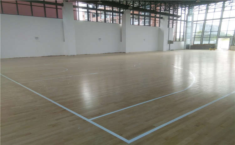 浙江專用籃球場地板施工方案