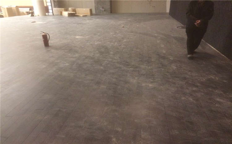 貴州籃球場地板施工方案