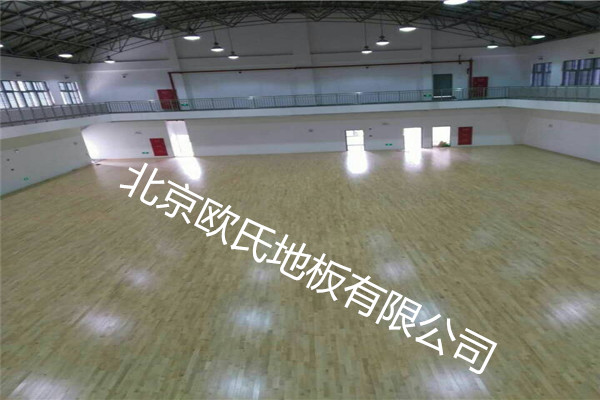 周浦镇小学运动馆运动木地板