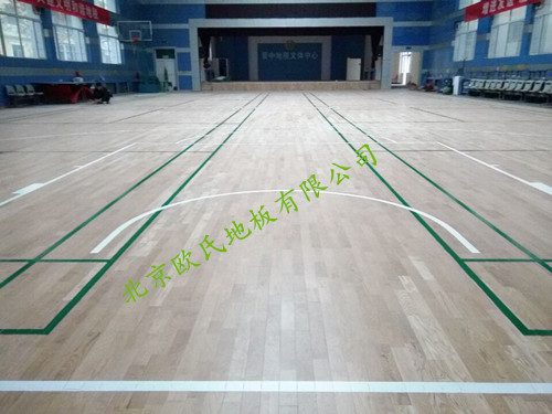 山西晋中国税局体育馆运动木地板案例