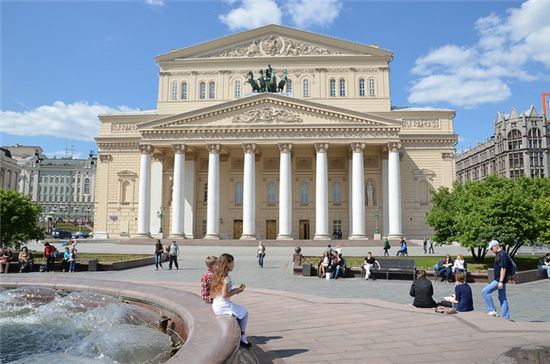 全球**的10大歌剧院之1  莫斯科大剧院 俄罗斯
