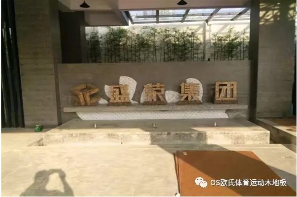 泉州盛荣集团篮球馆地板效果图1
