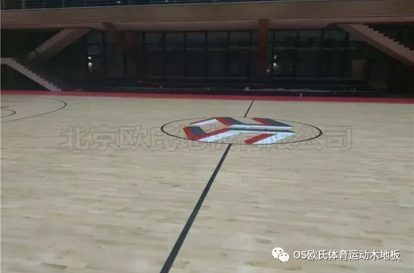 泉州盛荣集团篮球馆地板效果图2