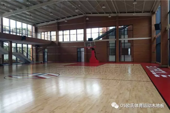 泉州盛荣集团篮球馆地板效果图3