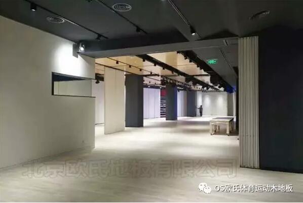 韩国大使馆文化院多功能厅实木运动地板成功案例图2