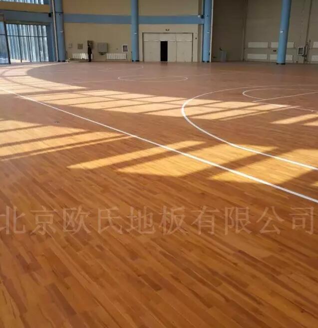 吉林省临江体育馆木地板案例-图2
