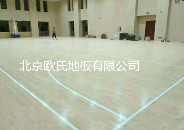 九江市消防中心体育馆木地板工程案例-图4