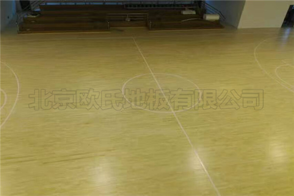 上海南阳模范初级中学体艺楼运动木地板工程案例