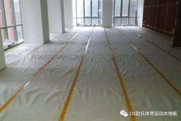 西安民生银行舞蹈房木地板案例