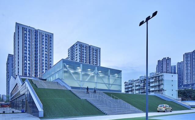 体育馆设计六 成都三瓦窑社区体育设施-2