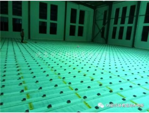 杭州富阳区万市中学体育馆木地板成功案例