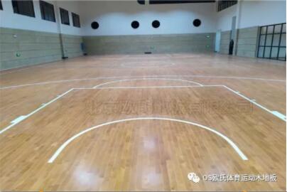  湖南篮球馆木地板项目--湖南江永县人民法院篮球场木地板