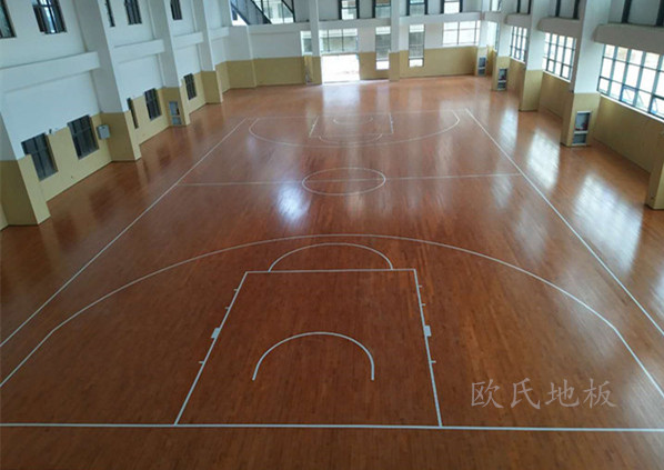 云南省蒙自市师范学院体育馆地板