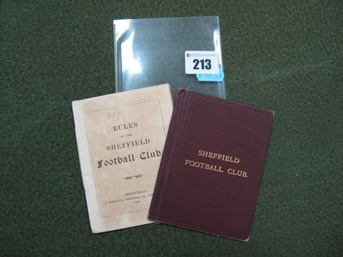 谢菲尔德足球俱乐部规则，条例和法律 