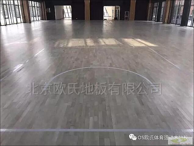 河南周口市沈丘青少年活动中心体育馆运动木地板成功案例