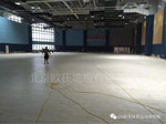 山东青岛第二中学体育馆木地板成功案例