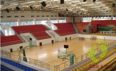 河南汝州外国语学校篮球木地板案例