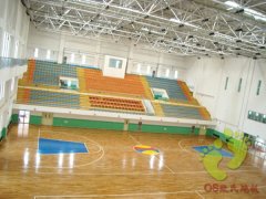 江西吉安市井冈山开发区学校篮球木地板案例